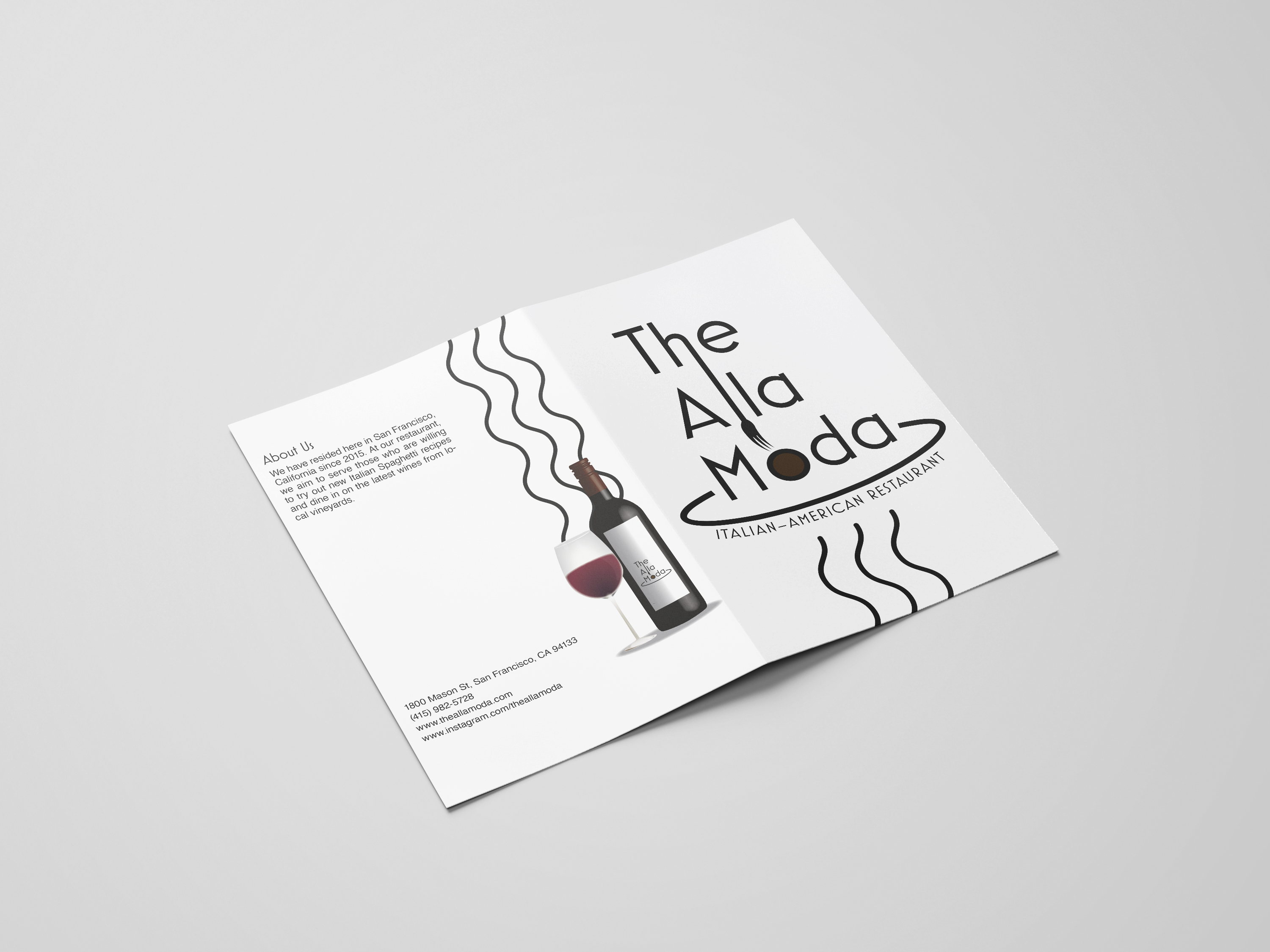 Restaurant Menu Design